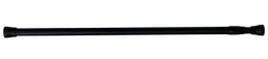 GEYSER® gardinstang svart 70–120 cm Ø22 mm