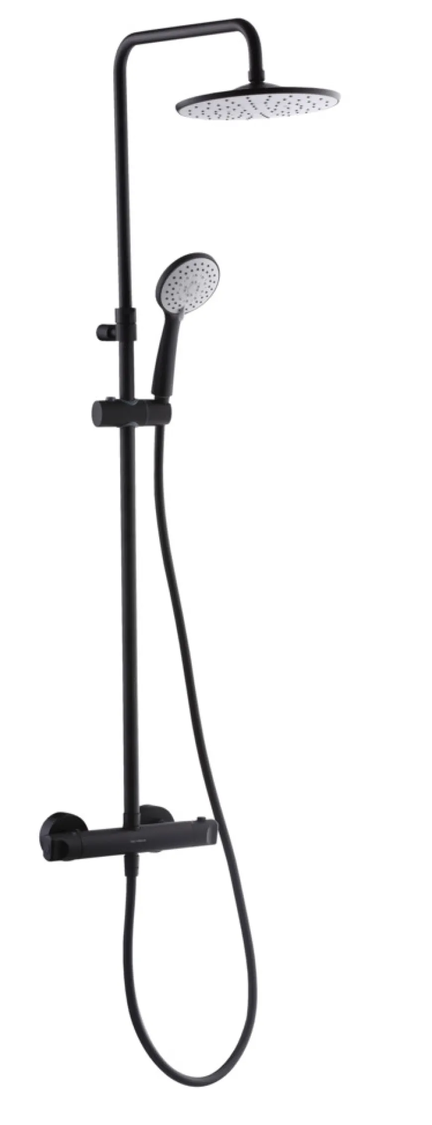 GEYSER® MINI takdusjsett Ø222 mm matt svart