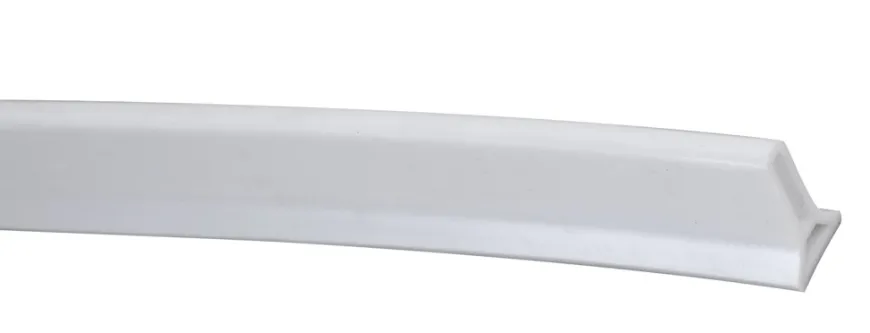 GEYSER® vannstoppende gulvskinne hvit 1 meter