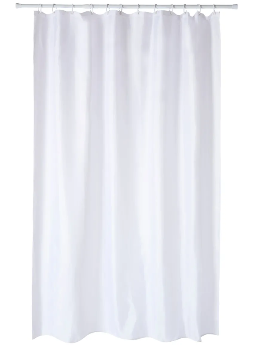 GEYSER® White dusjforheng 180 x 200 cm