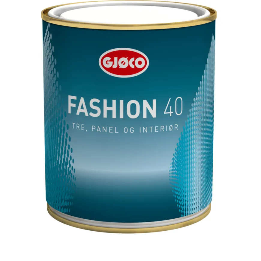Gjøco Fashion 40 halvblank oljemaling 0,68 liter - Perlehvit 351