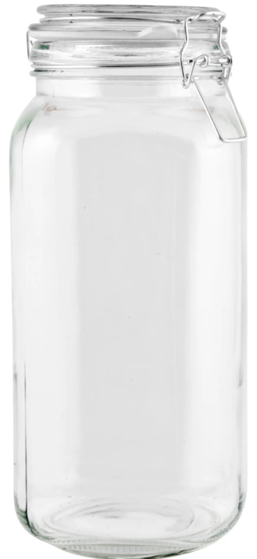 Glasskrukke med patentlokk 2 liter