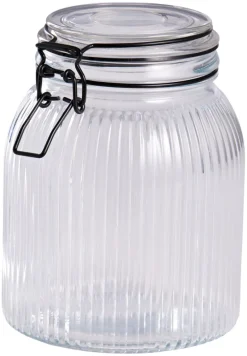 Glasskrukke riflet 1,4 liter - DAY