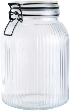 Glasskrukke riflet 1,9 liter - DAY