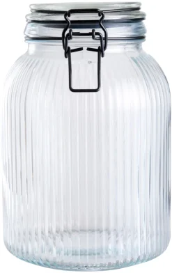 Glasskrukke riflet 1,9 liter - DAY