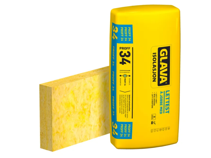 Glava proff 34 isolasjon plate 100 mm