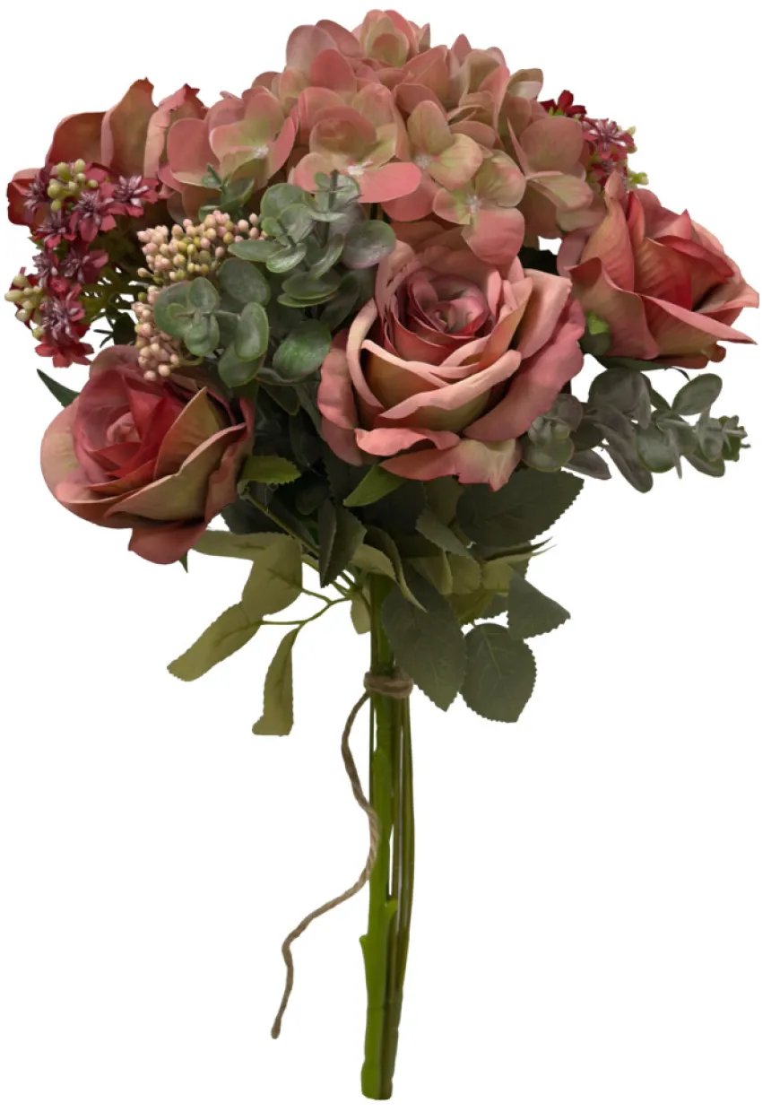 GREENIX kunstig blomsterbukett "Øresund"