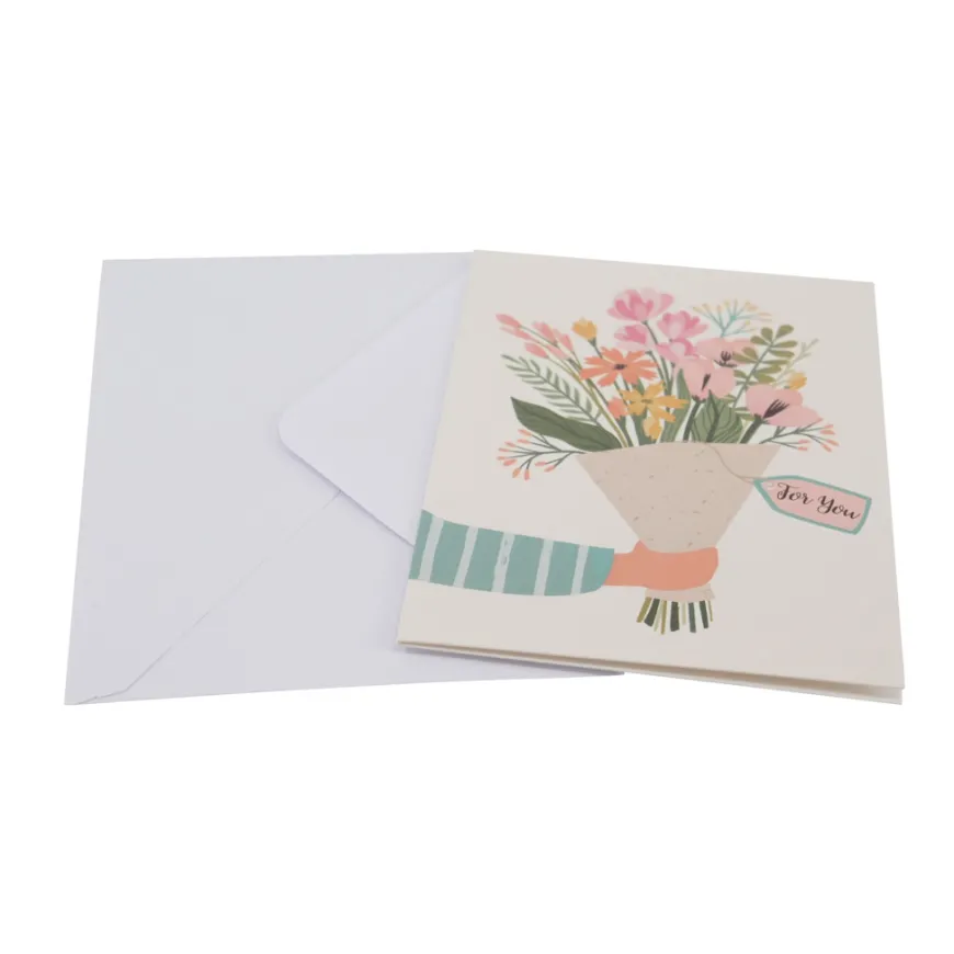 GREENIX til og fra-kort 7,5 x 10 cm assortert