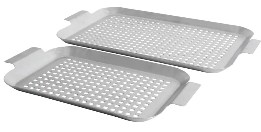 Grillfat 2 stk. medium og stor - Grillexpert