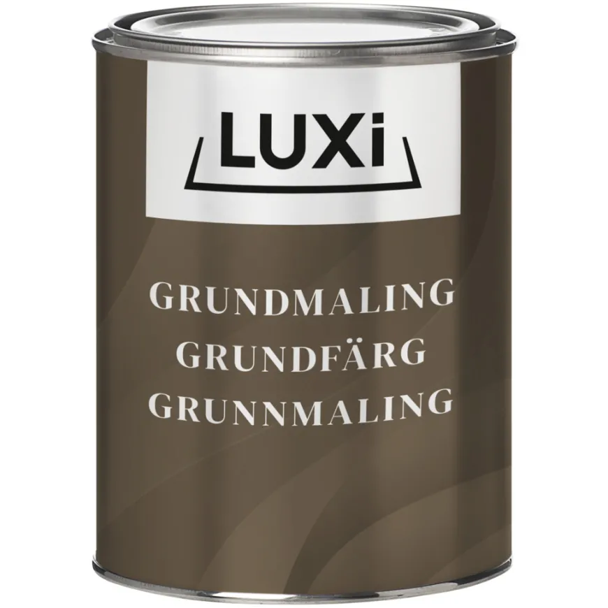 Grunnmaling hvit oljebasert 0,75 liter – Luxi