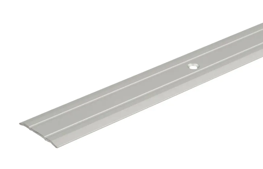 Gulvprofil aluminium - 2,5 x 25 mm x 0,9 m