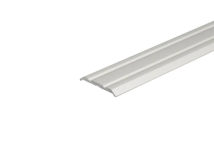 Gulvprofil aluminium - 2,5 x 25 mm x 1,8 meter