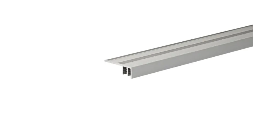 Gulvprofil aluminium - 2 x 30 mm x 1,8 meter