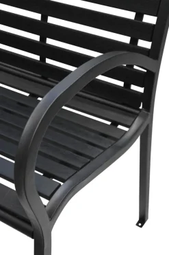Hagebenk Amsterdam svart 125 x 60 cm - Sunlife®