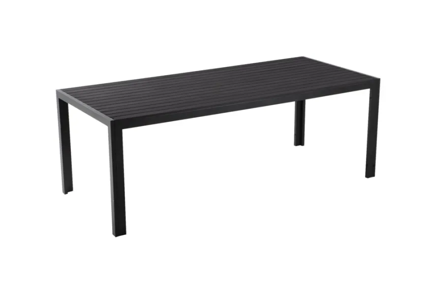 Hagebord Havanna 205 x 90 cm i alu/nonwood - Sunlife®