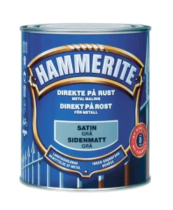 Hammerite metallmaling sateng grå 750 ml