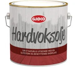 Hardvoksolje 2,7 liter - Gjøco