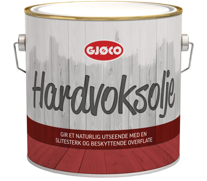 Hardvoksolje 2,7 liter - Gjøco