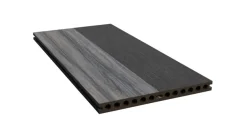 Heimdal terrassebord kompositt svart/grå 22x130x4000 mm