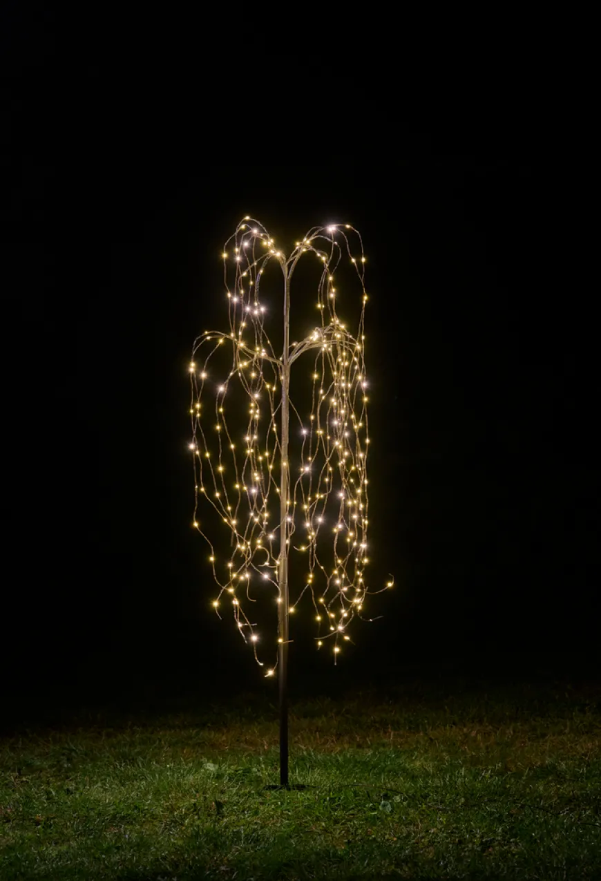 Hengepil med 300 LED-pærer H140 cm
