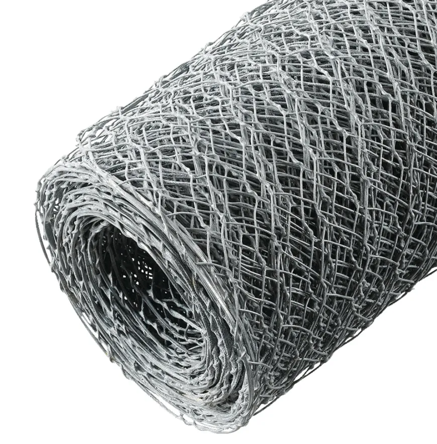 Hønsenetting galv. 45 cm x 10 meter - Garden®