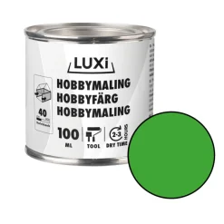 Hobbymaling grønn 100 ml - Luxi