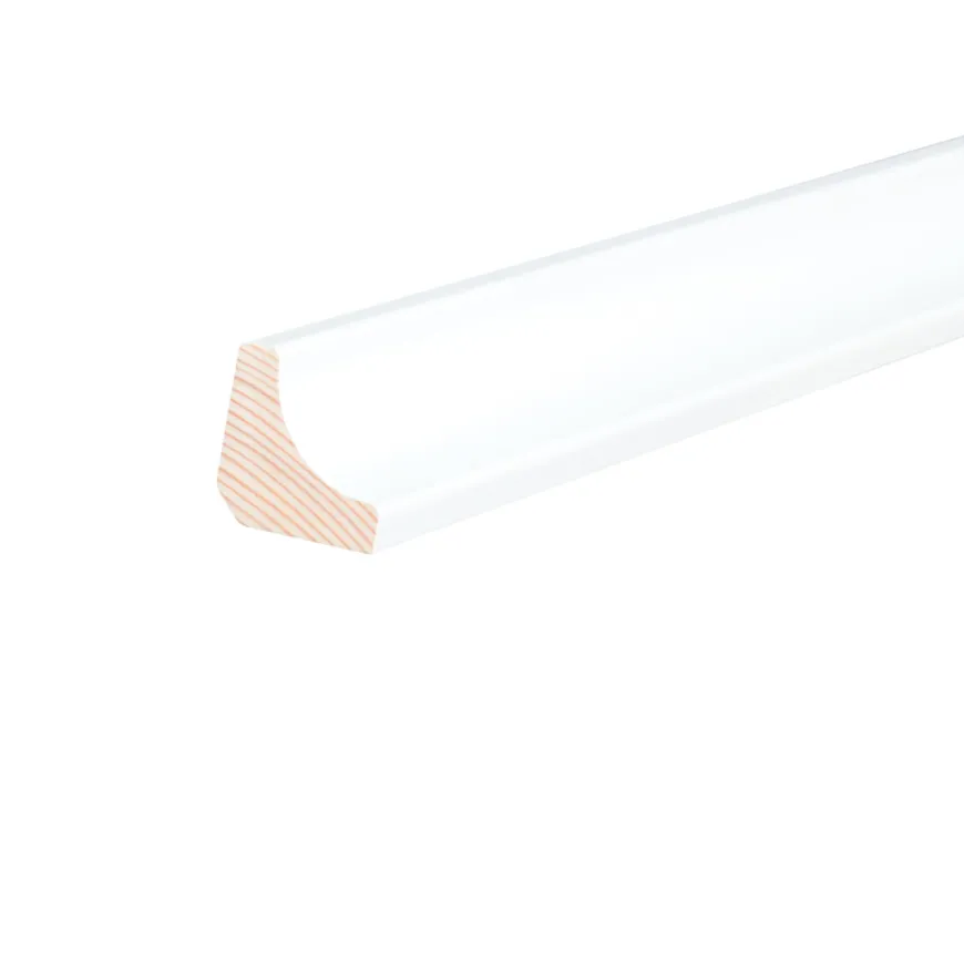 Hulkil 21x45 mm slett malt furu
