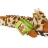 Hundeleke sjiraff med lyd 42 cm
