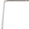 Hylleknekt U-profil 250 x 300 mm hvit