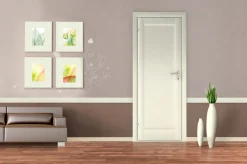 Innerdør Fashion 1 massiv hvit - 62,5 cm