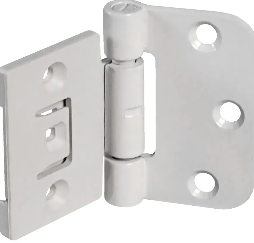 Innstikkshengsel justerbart 40 x 65 mm - 2 stk.