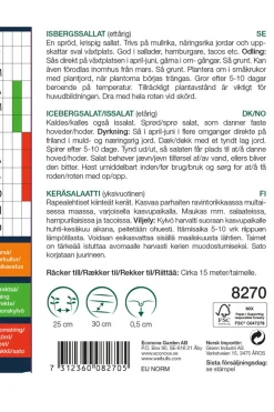 Isbergsalat 'Great Lakes'