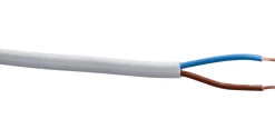 Kabel flat 2x0,75mm² 25 m med jord