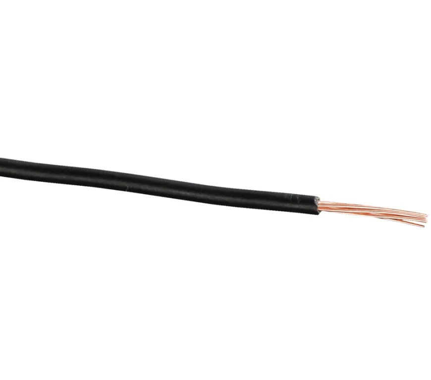 Kabel FQ 2.5 svart 20 m/ring
