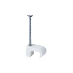Kabelklemmer 3 - 5 mm hvit - 20 stk.