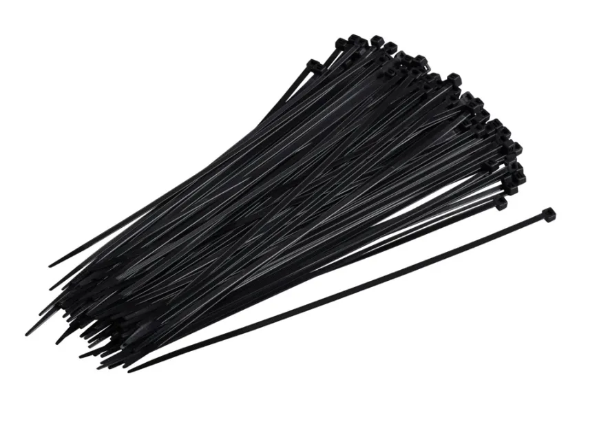 Kabelstrips 300 mm svart 100 stk.