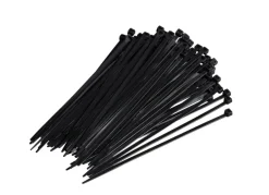Kabelstrips 200 mm svart 100 stk.