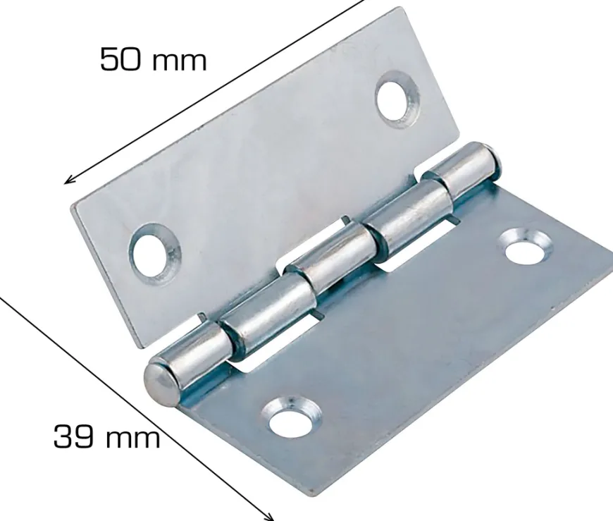 Kanthengsel 50 x 39 mm - 2 stk.