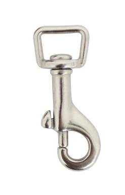 Karabinkrok 50 mm rustfritt stål