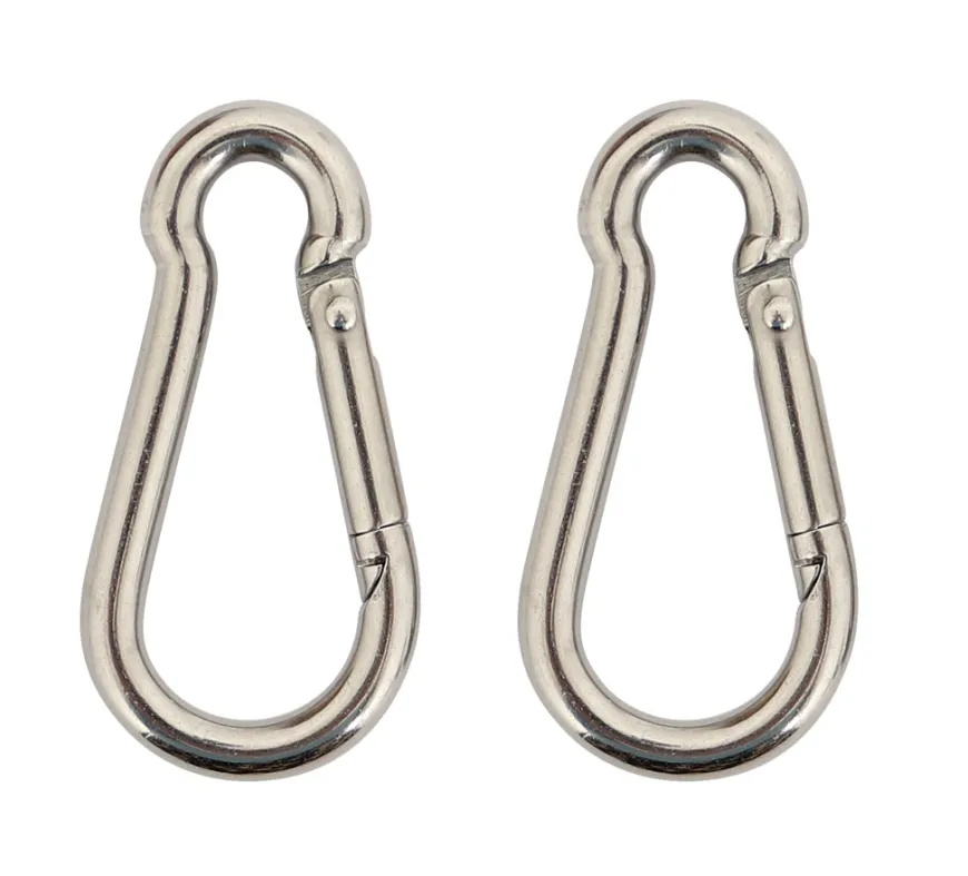 Karabinkrok Ø10 x 100 mm 2 stk.
