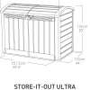 Keter Store-It-Out Ultra oppbevaringsbod 2000 liter