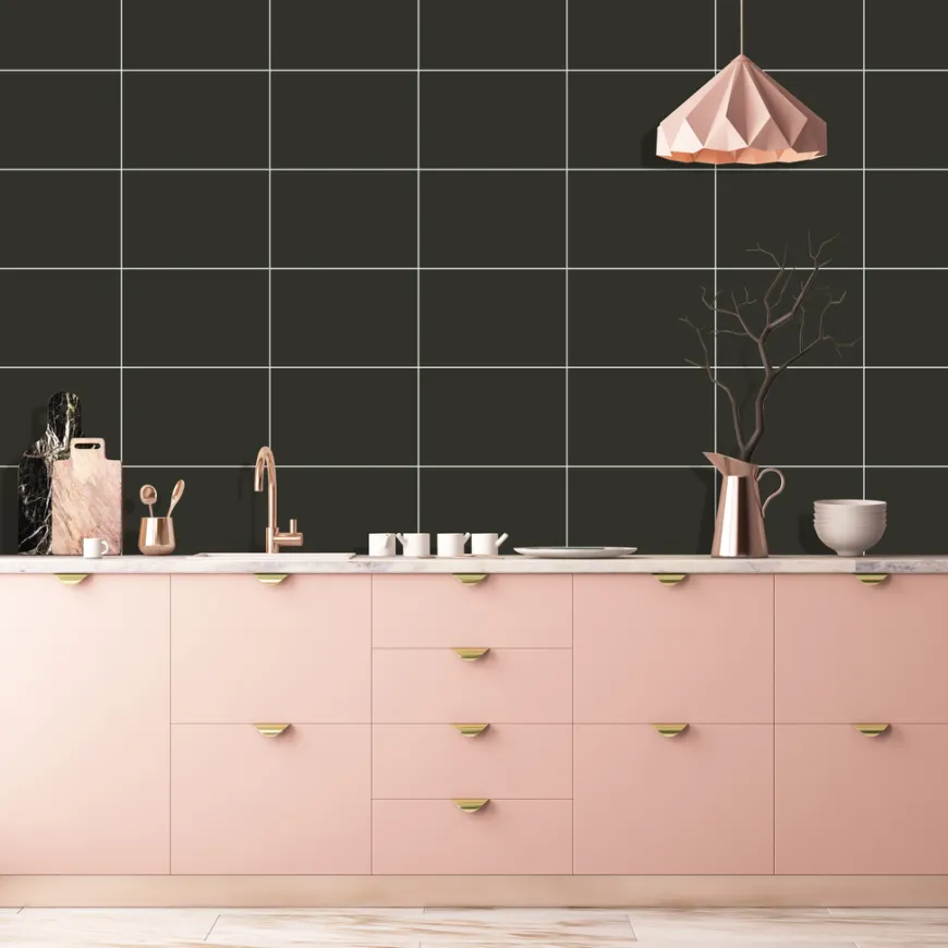 Kitchenline Kjøkkenplate Black Vulcane 610 x 610 mm