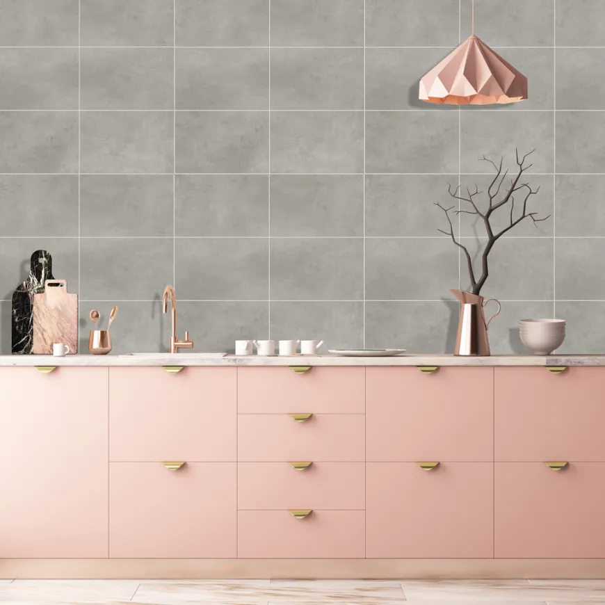 Kitchenline Kjøkkenplate Concrete Kerra 610 x 610 mm