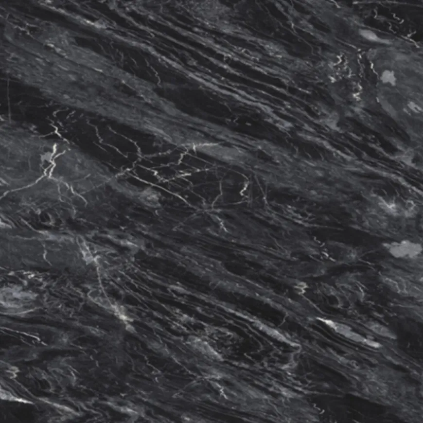 Kitchenline Kjøkkenplate Marmor Black 610 x 610 mm