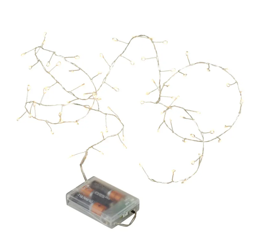 Klyngelyslenke 72 LED - L: 30 cm