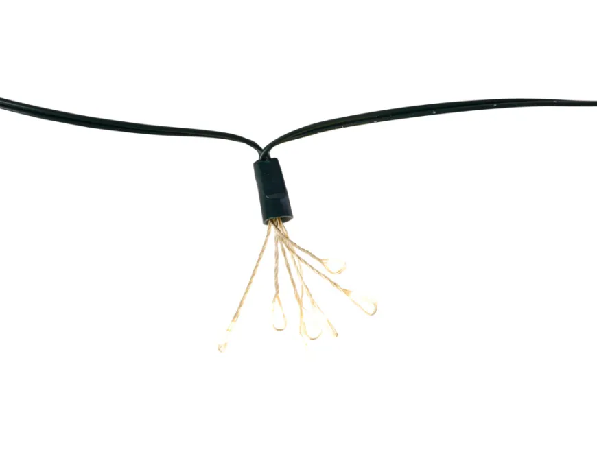Klyngelys med 70 LED, timer og 8 funksjoner 1,9 meter