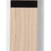 Knaggrekke flex lys eik 6 knagger 60 cm