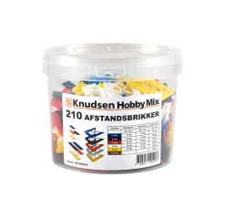 Knudsen Kilen avstandsbrikker - 210 stk