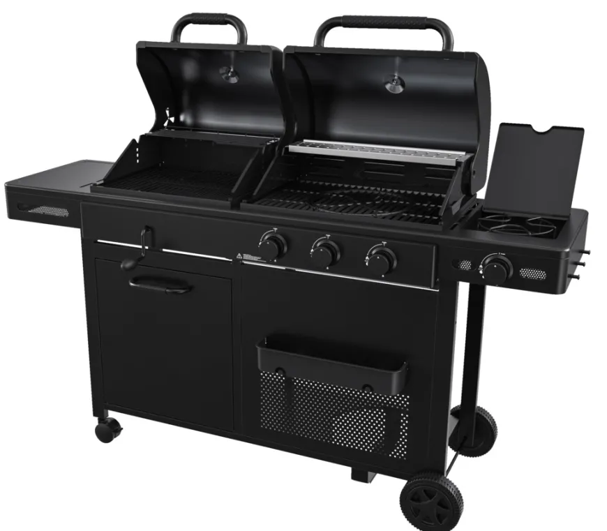 Kombigrill til gass og kull - Grillexpert®