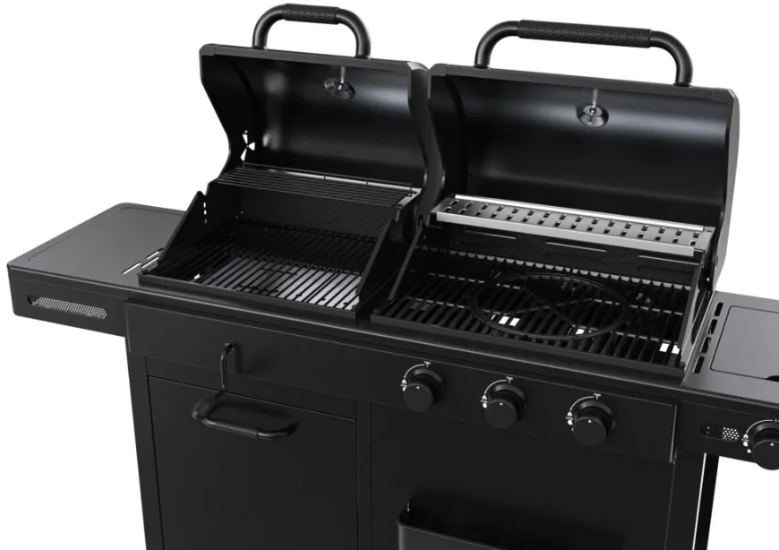 Kombigrill til gass og kull - Grillexpert®